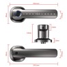 Waterproof Tuya Smart Lever Door Lock