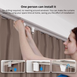 Smart Curtain Motor – 3.7 m Track Package