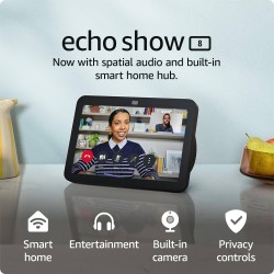 Amazon Echo Show 8 (3rd Generation) – HD Smart Display with Alexa