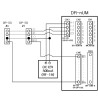 COMMAX DR-6UM 6-Button Audio Intercom Door Panel