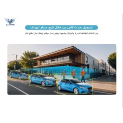 Dahua 3MP AI Smart Indoor Camera with Human Detection, Auto Tracking, Night Vision and Two-Way Audio