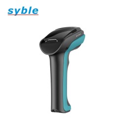 Syble Wireless 1D and 2D QR Barcode Scanner with Bluetooth, 2.4GHz Wireless, Charging Base and Offline Storage