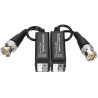 Coaxial Video Balun Connector for CCTV Cameras with BNC to UTP Signal Transmission