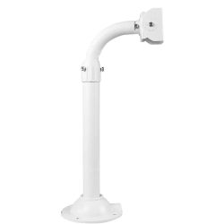 L-Shaped Security Camera Mounting Bracket with 30–60cm Adjustable Length and Internal Cable Management