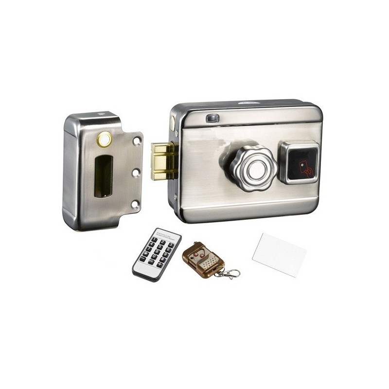 Electric Smart Gate Lock with 125KHz Proximity Card & Remote Control – 2000 Users