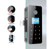 Smart Glass Door Lock | Fingerprint, Tuya WiFi & NFC
