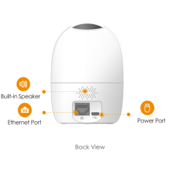 📹 Imou 3MP 2K Indoor Camera (Wi-Fi) – Full Color, Human Detection, IP67, 512GB MicroSD