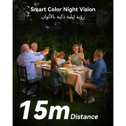 ☀️📹 IMOU 2C All In One – 5MP Solar Camera, No Wire, 5000mAh Battery, 360° Cover, Human Tracking, Color Night Vision, 120dB Siren