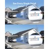 ☀️📹 IMOU 2C All In One – 5MP Solar Camera, No Wire, 5000mAh Battery, 360° Cover, Human Tracking, Color Night Vision, 120dB Siren