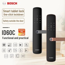 🔐 Bosch Smart Lock – Fingerprint, PIN, Card, Emergency Key, Type-C Backup & Tuya App Control