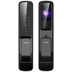 🔐 Bosch EL400VF Black – 3D Face Smart Lock, Fingerprint, Cat Eye Camera, Video Intercom & Tuya App