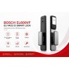 🔐 Bosch EL600VF Black – 3D Face Smart Lock, Fingerprint, 2MP Cat Eye, Video Call & Tuya App
