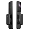 🔐 Bosch EL600VF Black – 3D Face Smart Lock, Fingerprint, 2MP Cat Eye, Video Call & Tuya App